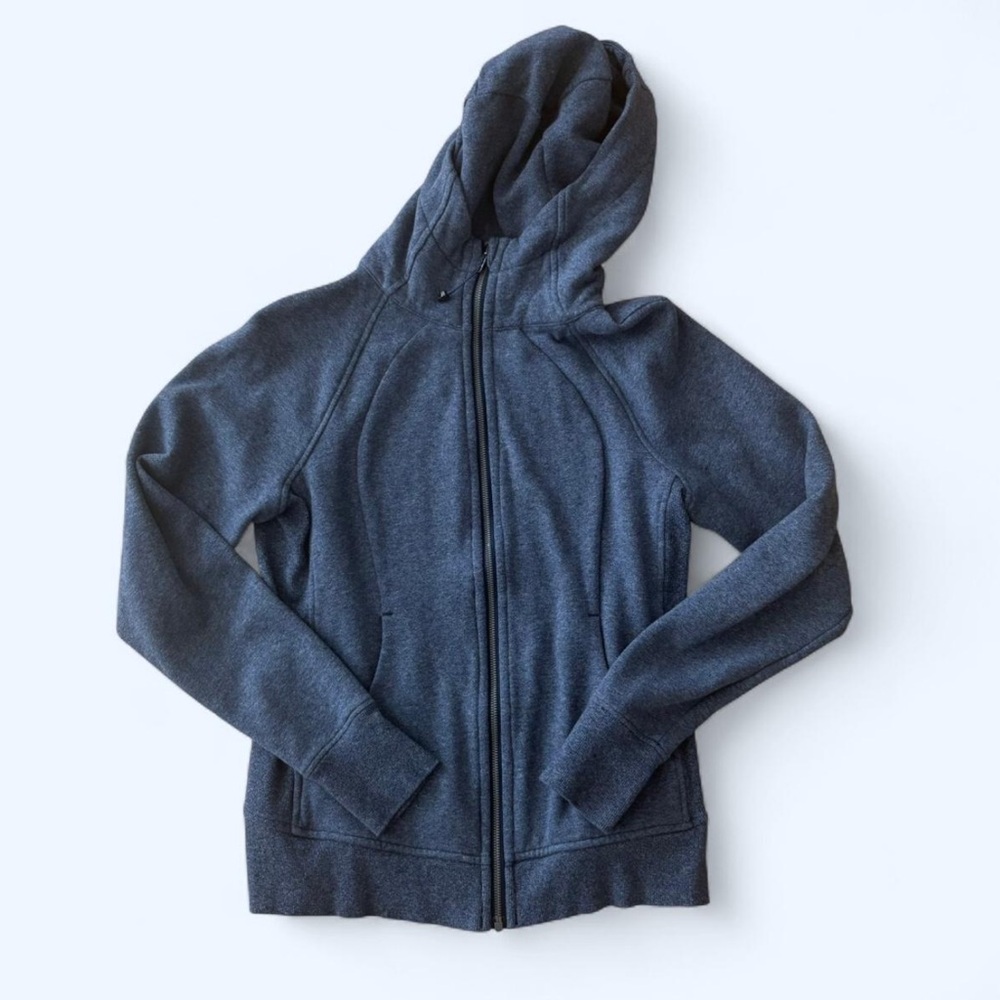 Lululemon Athletica Heather Gray Scuba Hoodie